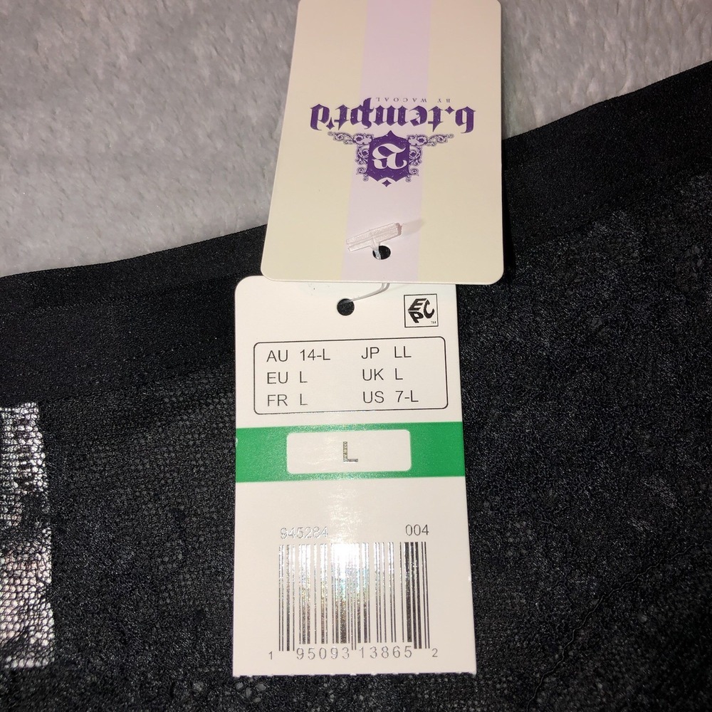 b.tempt'd by Wacoal Cheeky Panty Womens Size Large Sheer‎ Underwear 945284 NWT - Picture 3 of 12